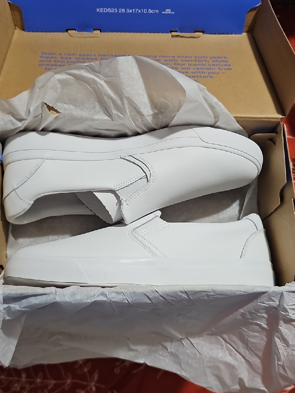 Keds Women's White Slip-On Loafers